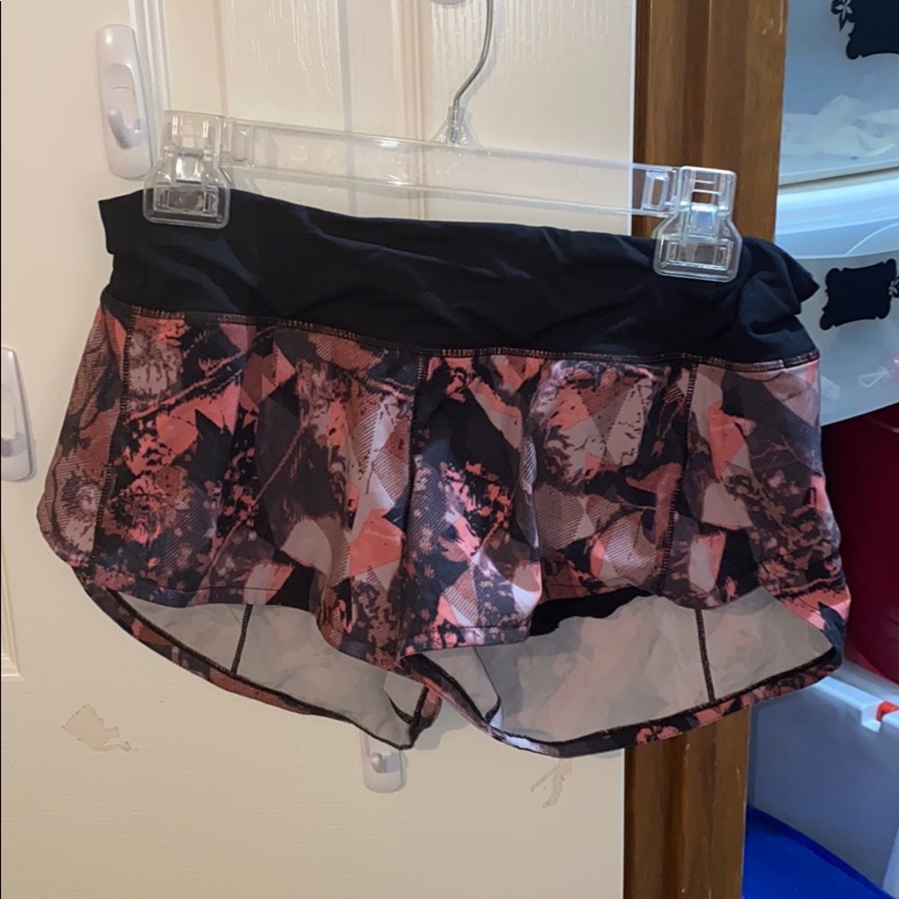 lululemon speed shorts